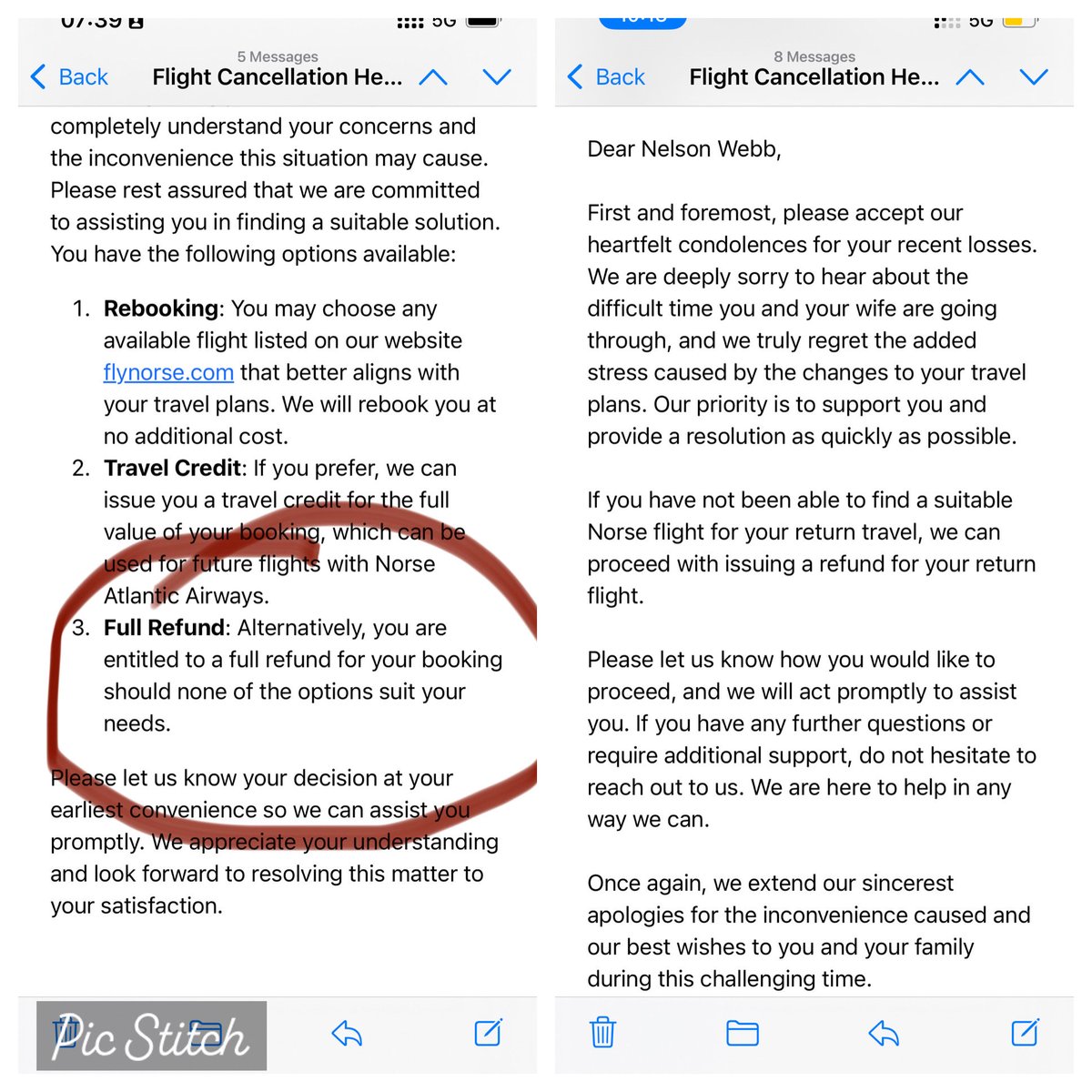 nelsonwebbkent's tweet photo. @BBCWatchdog can you please help me
@flynorse have left me stranded in Orlando. And not helping but keep moving goal post https://t.co/zClPpYhGYi
