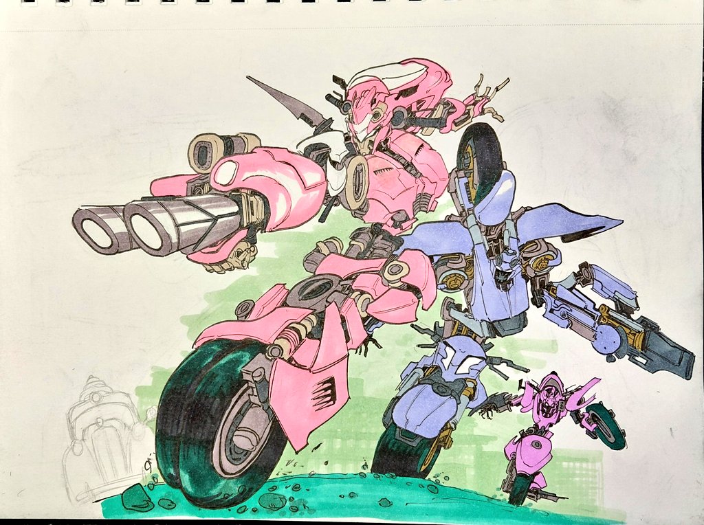 Arcee sisters WIP