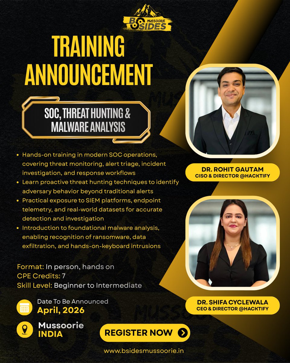 Security Bsides Mussoorie tweet media