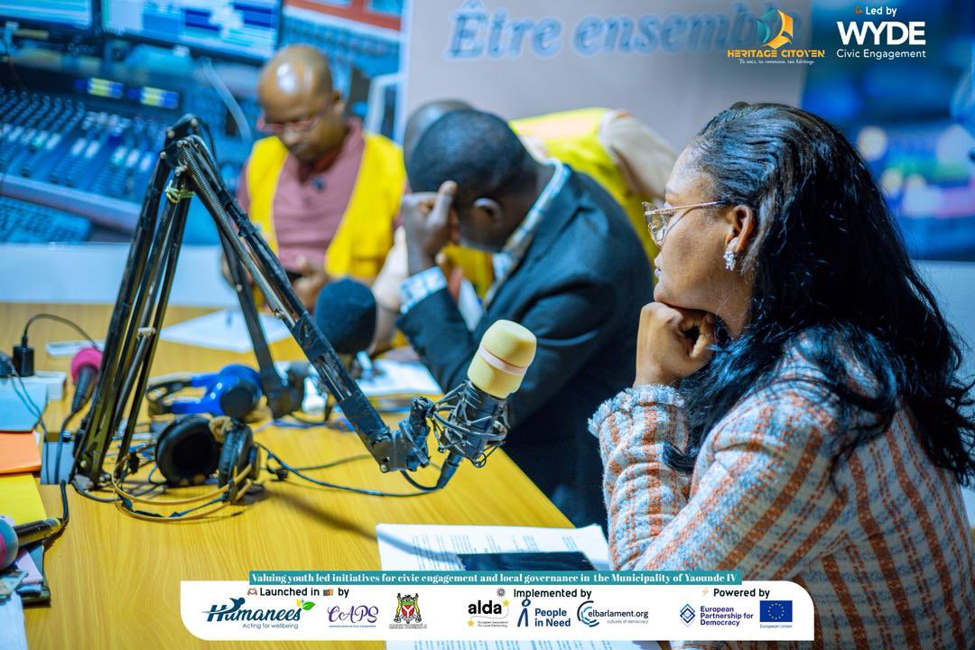 humaneesCMR's tweet photo. A key milestone for #HeritageCitizen.
Strengthening community leadership and pathways toward local autonomy.
🫶🏽🌱 #HeritageCitoyen is:
🚀 Launched in 🇨🇲 by @humaneesCMR with the support of @CAPScmr &amp; #mairieyaounde4
💪🏾 Led by WYDE Civic Engagement https://t.co/cVlMtp3QcQ
