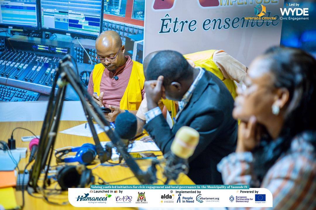 humaneesCMR's tweet photo. A key milestone for #HeritageCitizen.
Strengthening community leadership and pathways toward local autonomy.
🫶🏽🌱 #HeritageCitoyen is:
🚀 Launched in 🇨🇲 by @humaneesCMR with the support of @CAPScmr &amp; #mairieyaounde4
💪🏾 Led by WYDE Civic Engagement https://t.co/cVlMtp3QcQ