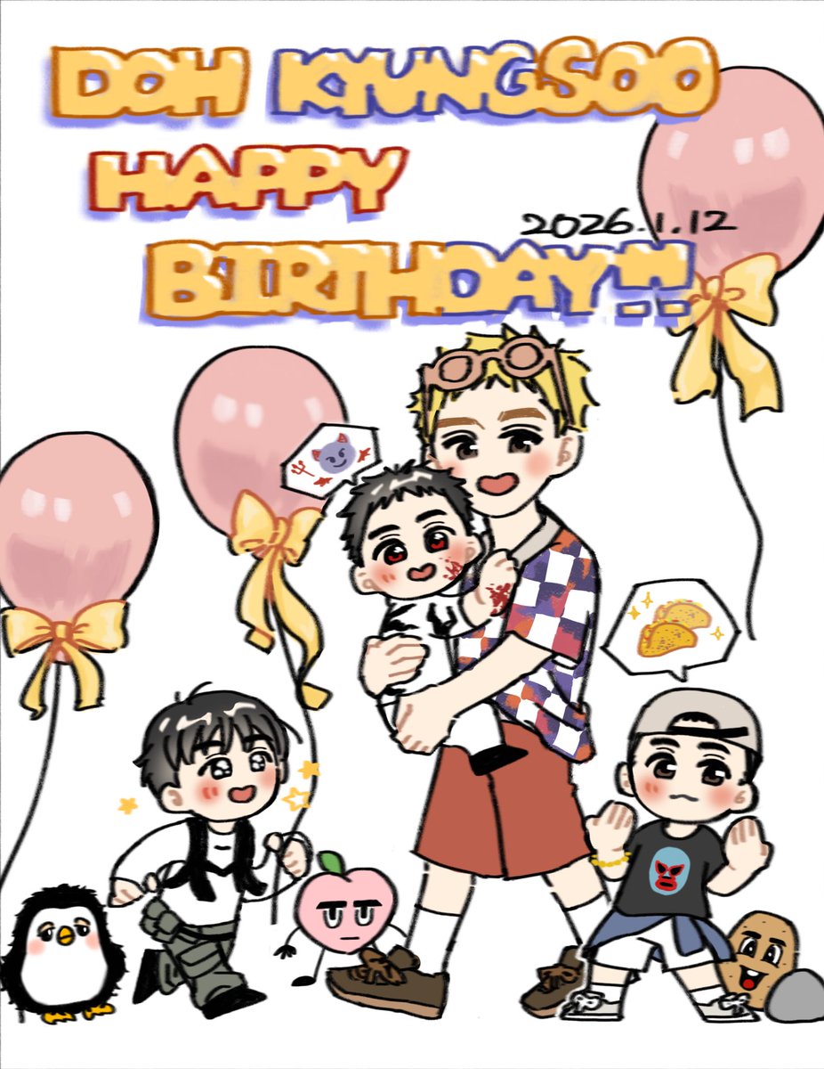 kekotox's tweet image. 🐧🎂
#AllrounderKyungsooDay
#HappyKyungsooDay
#해피_경수데이_2026