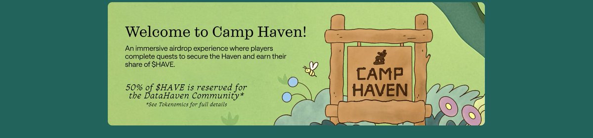 it's a new experience and it's amazing to be one of the people who try your product in this phase Camp Haven <a href="/DataHaven_xyz/">DataHaven 🫎</a>
I hope this project can grow and achieve its goals on the day mainnet arrives.

GM🫎 moose