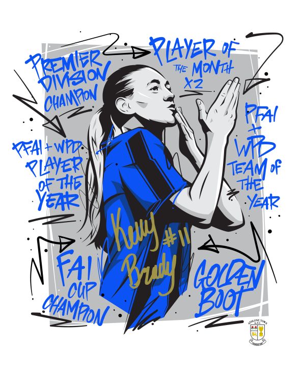 AthloneTownAFC's tweet image. We can confirm that Kelly Brady has accepted an offer to join Crystal Palace in WSL2 following the expiration of her contract with Athlone Town AFC.

Kelly joined us for the 2025 season and along with winning the double, she won a plethora of individual awards and rightly earned…