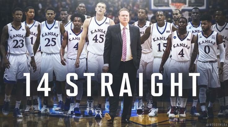 RRinehart2012's tweet image. Bill Self winning 14 straight Big 12 titles is one of the most impressive things a college basketball coach has ever done. 

I don’t think anyone will ever come close to breaking that record in a power conference ever again. 

Just so absurd.