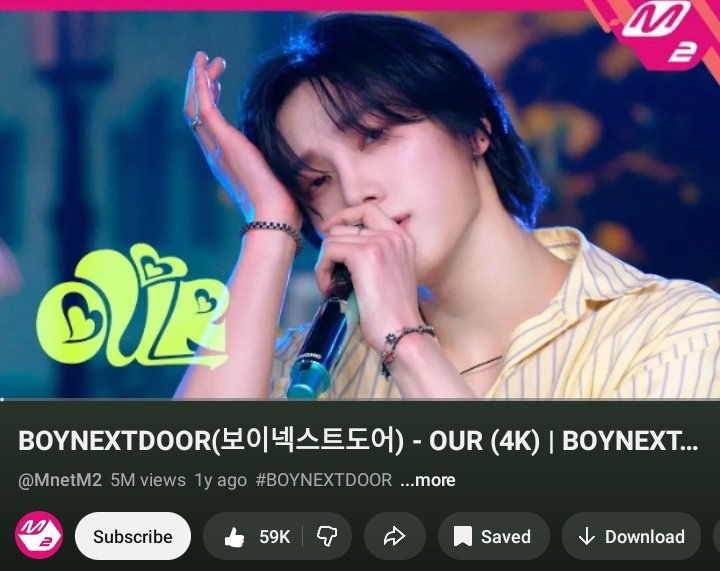 BNDTAESANtheace's tweet image. BOYNEXTDOOR TONIGHT OUR performance has surpassed 5 million views❤️🔥🔥.

#BOYNEXTDOOR #보이넥스트도어