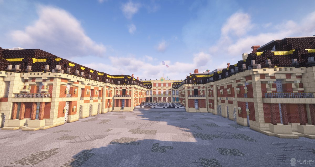 SuperSamaWorld's tweet image. Notre map Versailles est disponible sur PlanetMinecraft ! 

⏩ Lien en bio !!

#Minecraft #MinecraftBuilds #MinecraftServer #SSW #chateaudeversailles #supersamaworld #frencharchitecture #garden #louisxiv #roisoleil #fountain #france #versailles