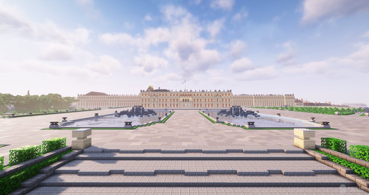 SuperSamaWorld's tweet image. Notre map Versailles est disponible sur PlanetMinecraft ! 

⏩ Lien en bio !!

#Minecraft #MinecraftBuilds #MinecraftServer #SSW #chateaudeversailles #supersamaworld #frencharchitecture #garden #louisxiv #roisoleil #fountain #france #versailles