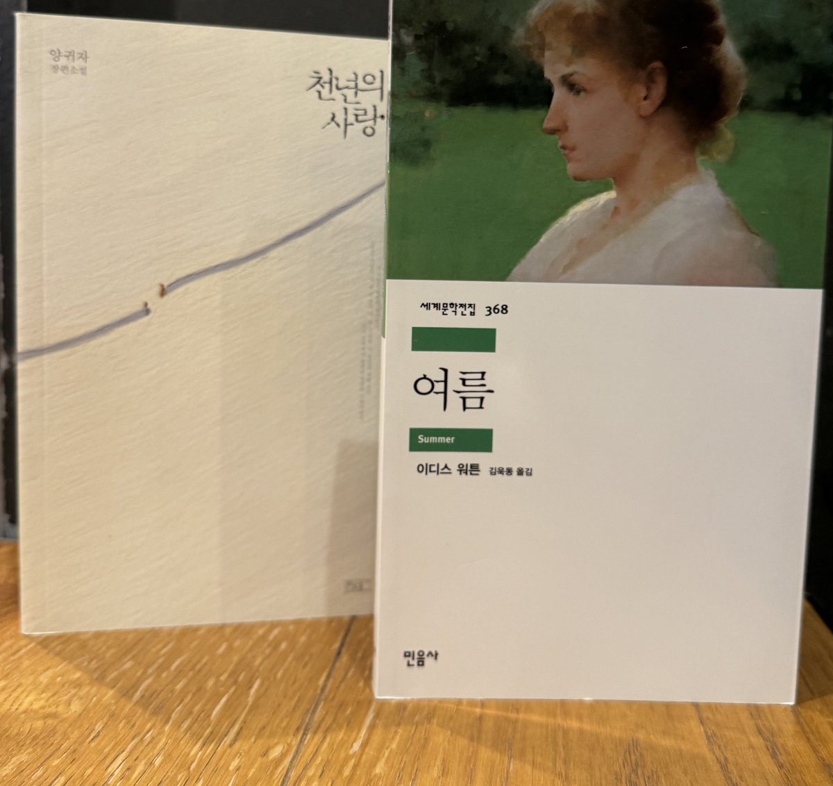 leaverecord's tweet image. 나소망이랑 모순 너무 재밌게 읽어서 천년의 사랑 읽을까 말까 오백번 정도 고민했었는데 드디어 오늘 구매했어욤 💥