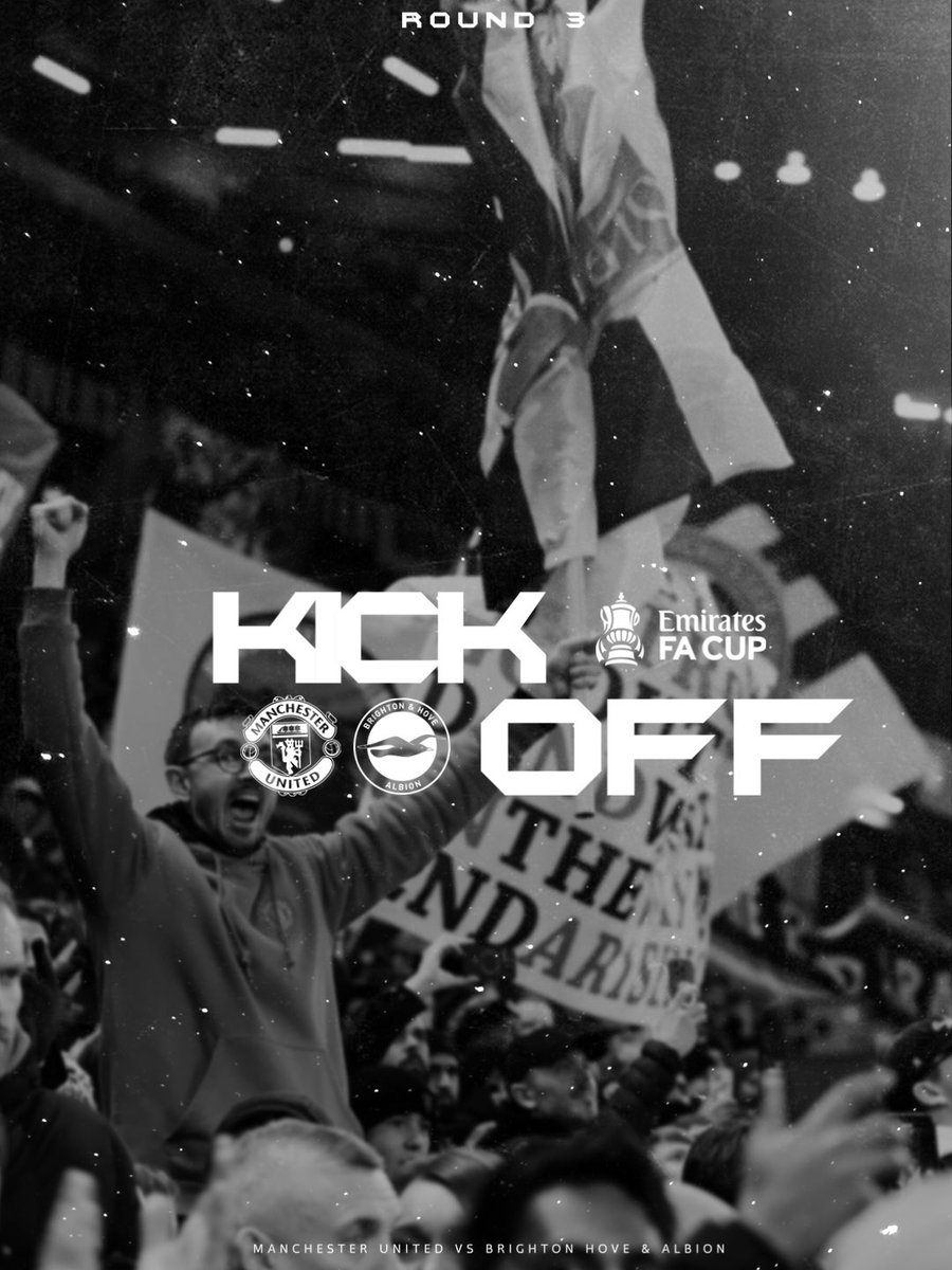 TBTSportsUK's tweet image. KICK-OFF UNDERWAY AT OLD TRAFFORD! 🔜

@EmiratesFACup | #3rdRound