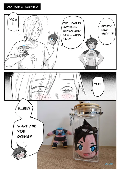 Dani plushie pre-order soon! *jar not included. 