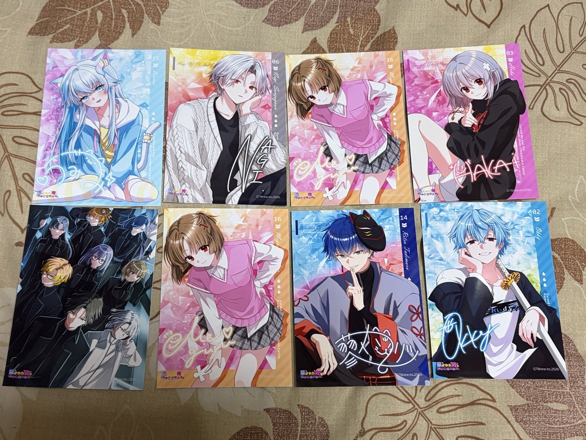 benbeRex's tweet image. #俺クロ
#俺クロeプリント 
今日は少し多めにやってきた。
黒神家に続き三途川家も揃いました。さらに今日はシークレット枠も出て最高。