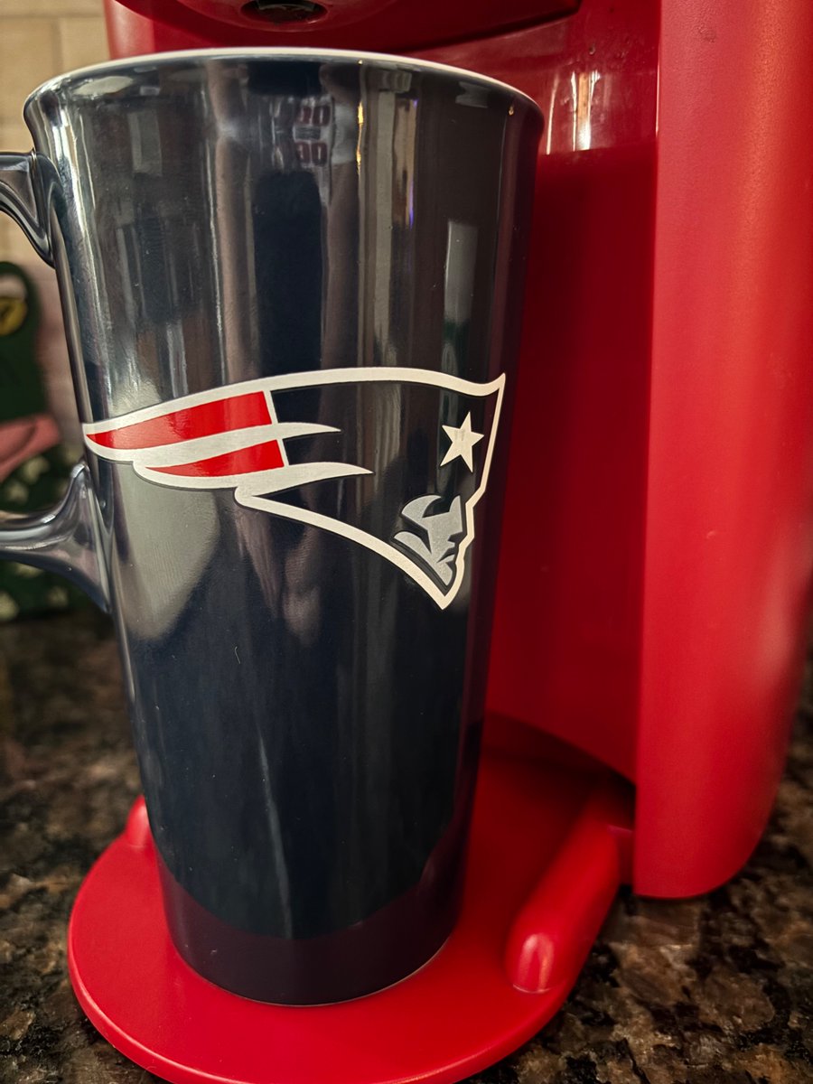 SimScottNeau's tweet image. Game day coffee brewing. Let’s go Pats!!!