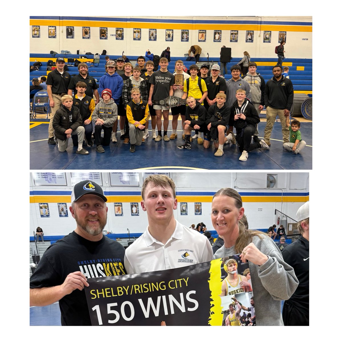 HeathVrbka's tweet photo. Wrestling is considered an individual sport but duals are the team aspect, & it took the whole team to go 9-0 this weekend! Very proud of the fight & effort! Also โฆ@VrbkaCoyโฉ won his 150 out of 173 attempts, never dreamed years ago this was possible! #Greatweekend https://t.co/xlZ96f2so1