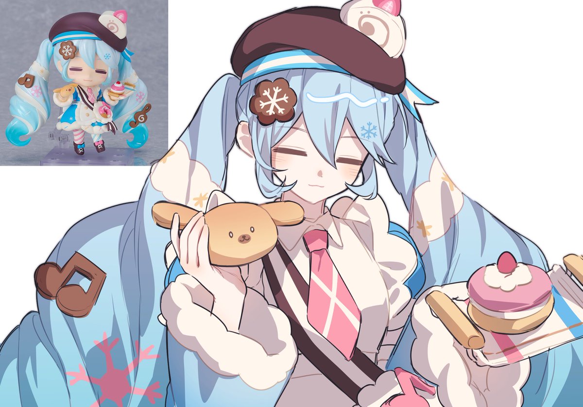 #100日チャレンジ
#雪ミク #初音ミク 

08