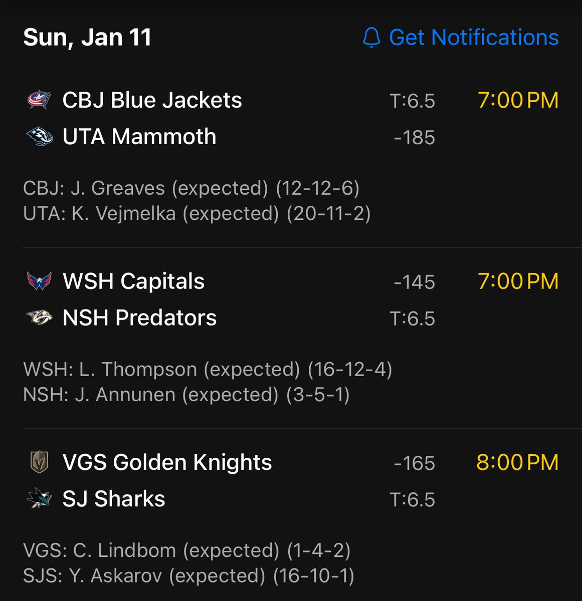 PickzDaily's tweet image. NHL plays are going 3-0 tonight 🏒
Like/RT this post if you’re ready to win