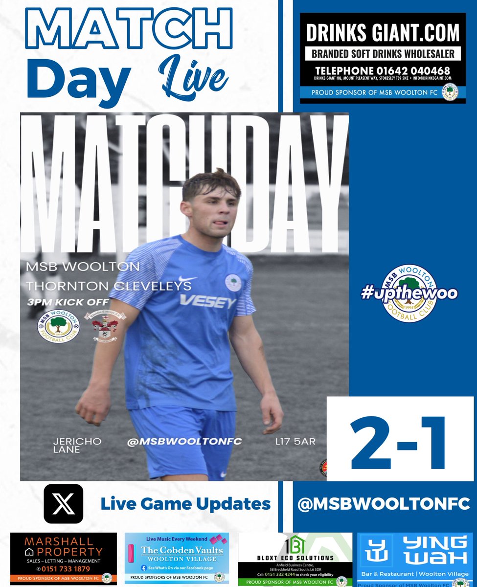 MSB Woolton FC (1st, Res, U23 & New U21’s) tweet media