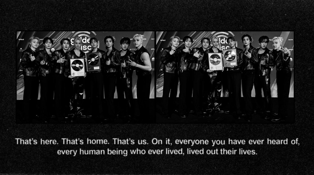 Hyunjinr's tweet image. ( +1: 대상 ) At the 40th GDA ‘26.