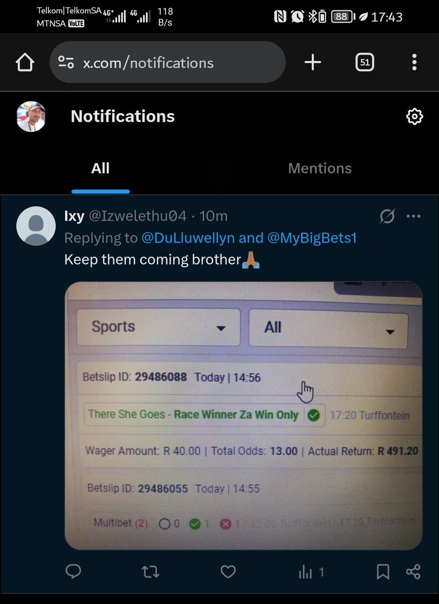 DuLluwellyn's tweet photo. That one was for you... 🐴🐎💥

Follow the Horse PUNTERS channel on WhatsApp: https://t.co/QygFn6Vzni https://t.co/6uNnMm5hDB