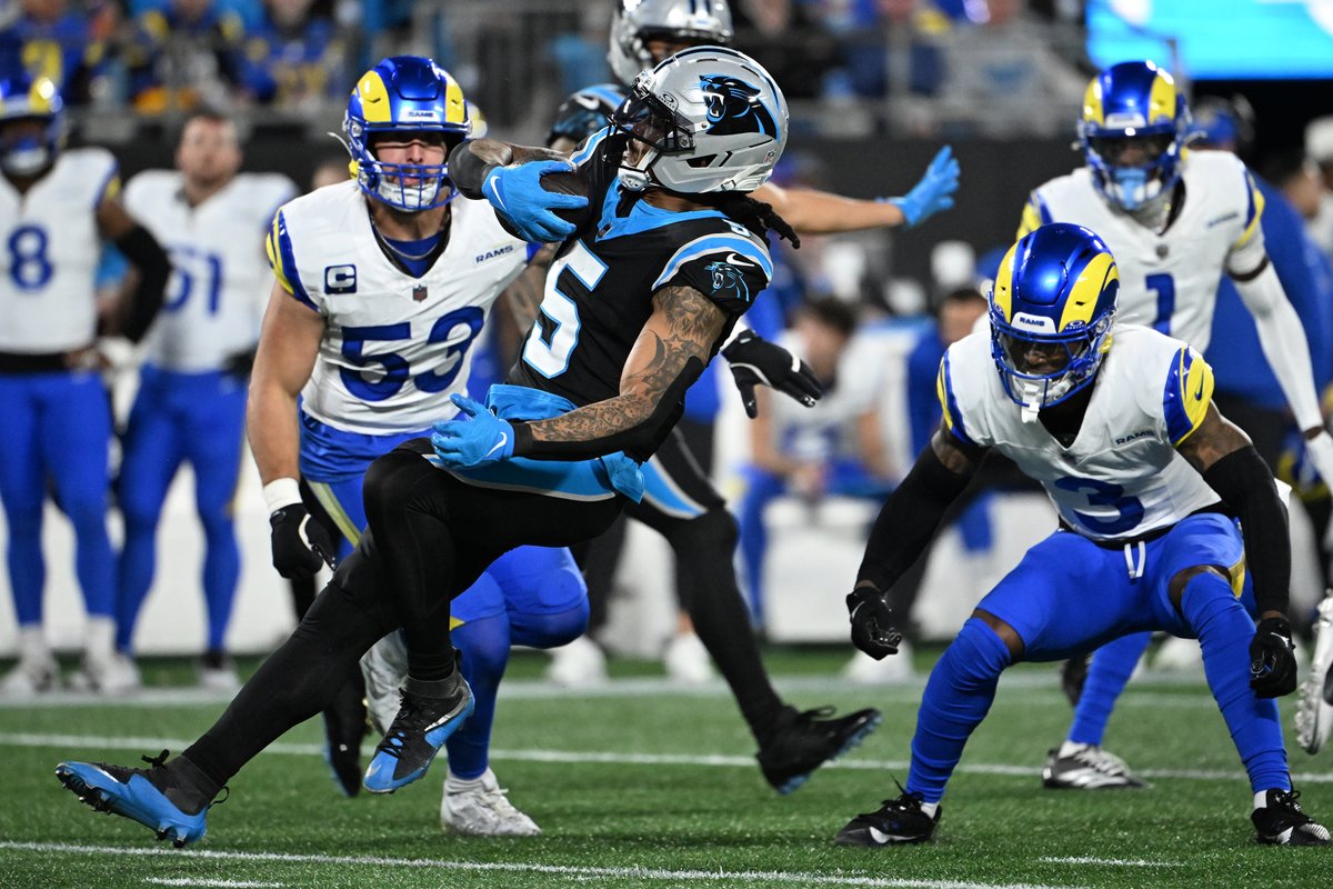 UnderdogNFL's tweet image. Rico Dowdle said his decreased carries at end of season will impact his approach in free agency.