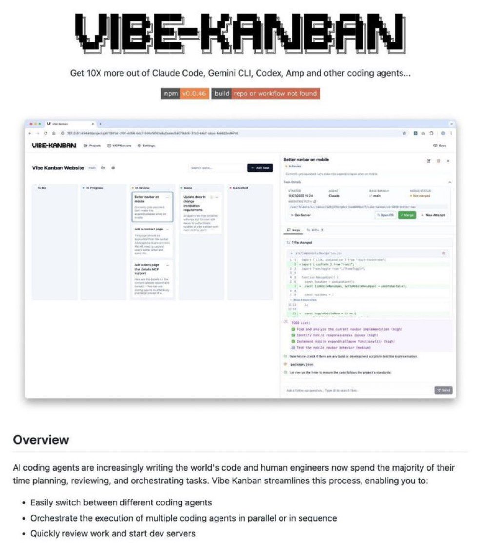 This tool orchestrates multiple AI coding agents in parallel.

You can switch between Claude Code, Gemini CLI, and Codex instantly, and it tracks all task status from a single dashboard.

100% open source.