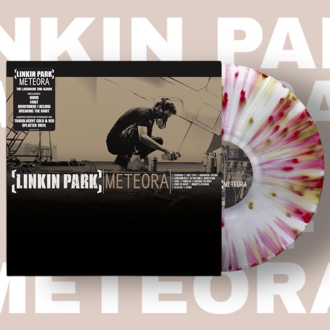 TLRStoreCol's tweet image. ¡Joyita disponible! 🔥 Llévate el Meteora de Linkin Park en Vinilo. 🎸
De "Somewhere I Belong" a "Numb", revive el álbum que definió una era con la calidez del sonido analógico. 🔊✨
✅ Info al WhatsApp 3174324464 
📦 Envíos a todo el país.
¡Escribe DM antes de que vuele! ⚡️