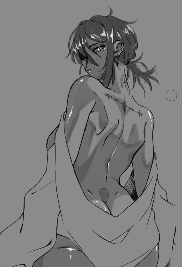 wip wap, practicing on better shading on skin.
Feel like I have to improve on that part more 🤔