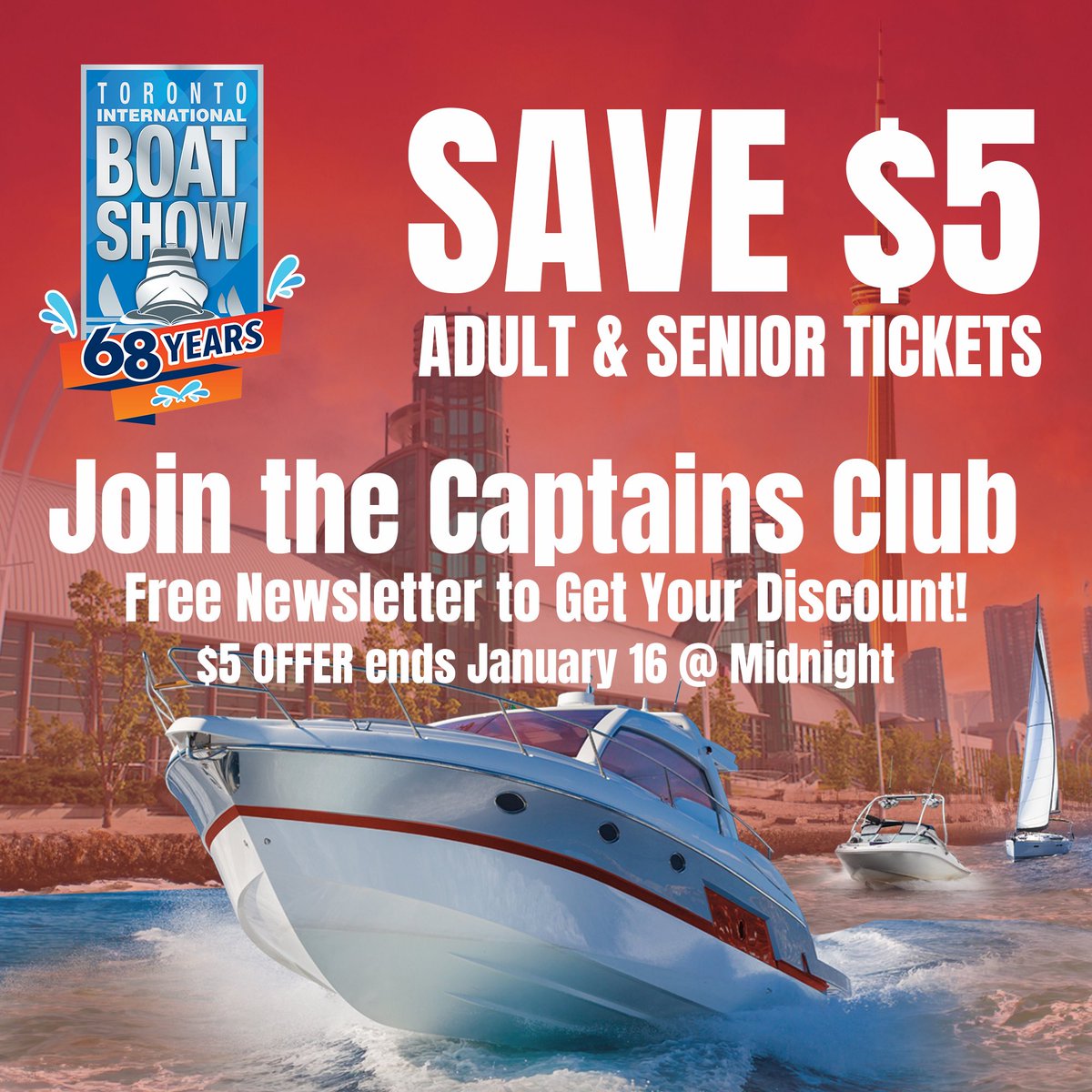 Toronto International Boat Show tweet media