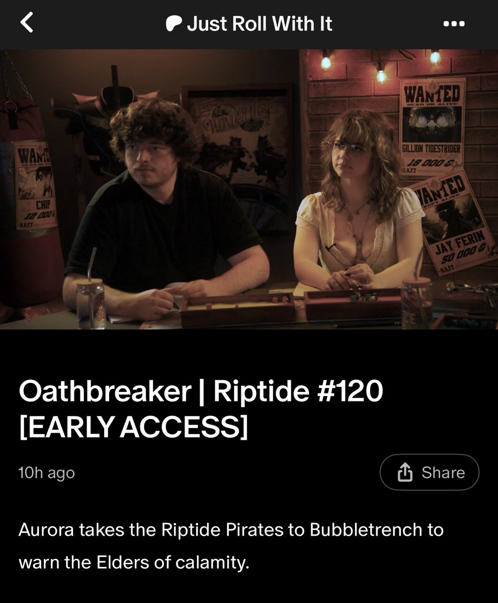 MumblesUpdate's tweet image. Milo appears on the newest public episode of Riptide JRWI Show! She also appears in the new early access episode :)