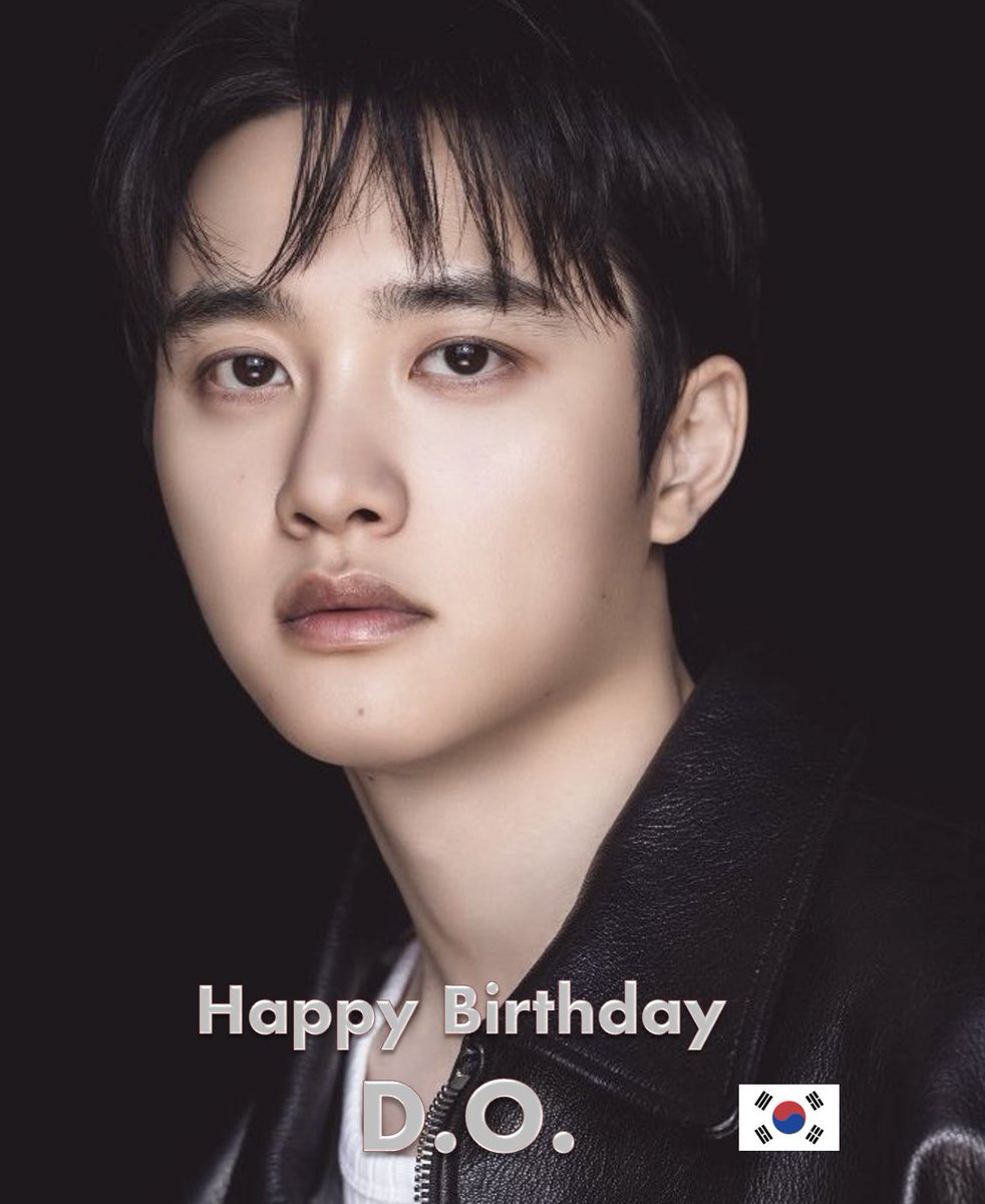 Happy 33rd birthday to the gorgeous, mega talented, chart-topping, award-winning Singer, Songwriter, Actor, Superstar, Fashion &amp; Global Icon and K-Pop Legend, the One &amp; Only #DO!💪🎂🎉🌟🐐👑💛
Doh Kyung-soo became famous as the main vocalist of the legendary, record-breaking,