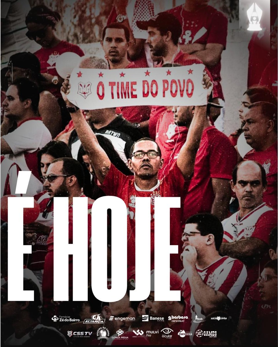 cssergipeofc's tweet image. É HOJE! 🔴⚪🔥
O Sergipe estreia no Sergipano e Propriá vira vermelho e branco!
Hora de vestir o manto e empurrar o Mais Querido até o fim. 🇦🇹

⏰ 15h
⚽ Sergipe × América de Propriá
🏟️ Durval Feitosa