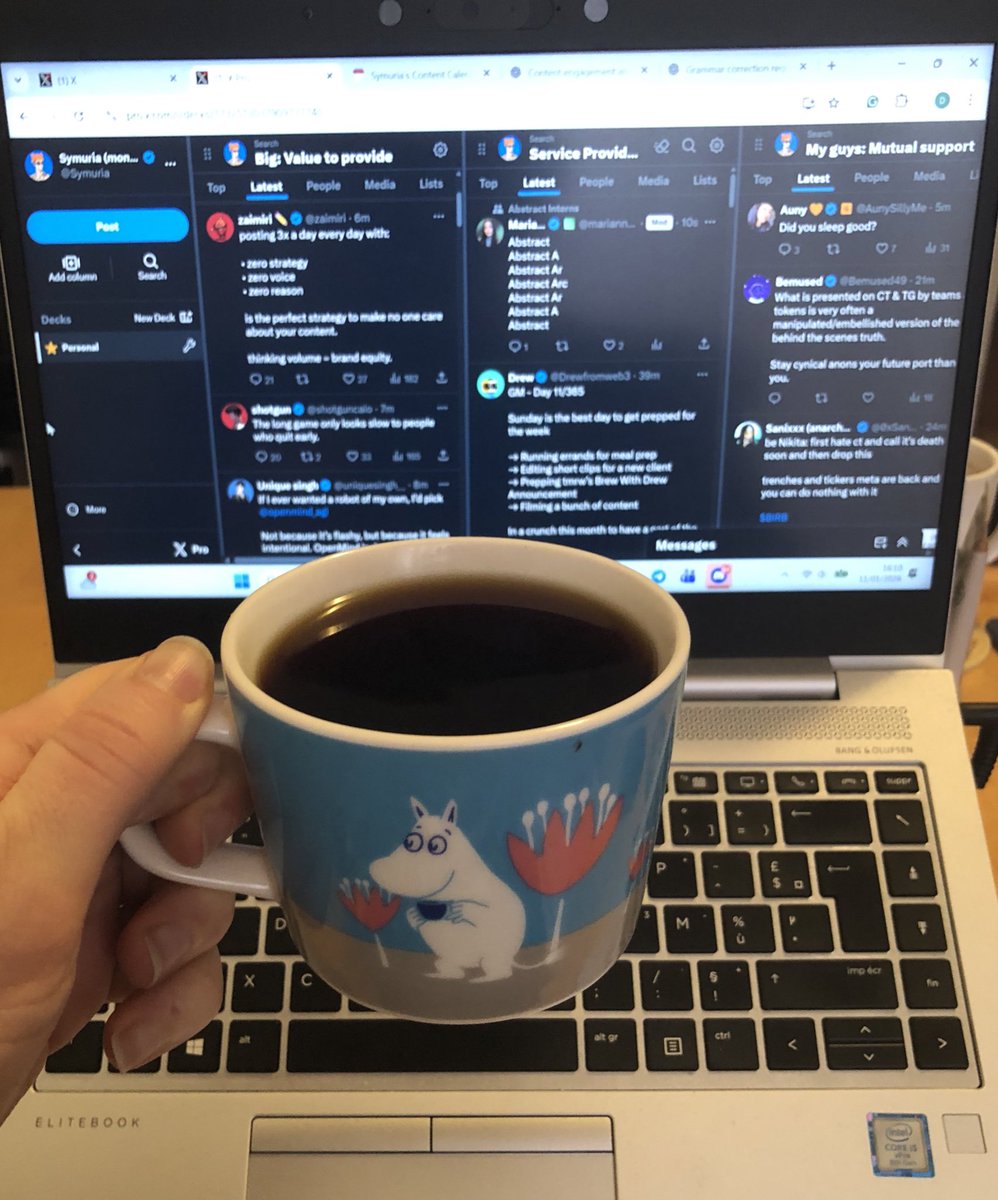 Symuria's tweet image. Spent most of my day so far sleeping and resting

Sometimes you need to listen to your body and take that well-deserved rest

Now going back to work