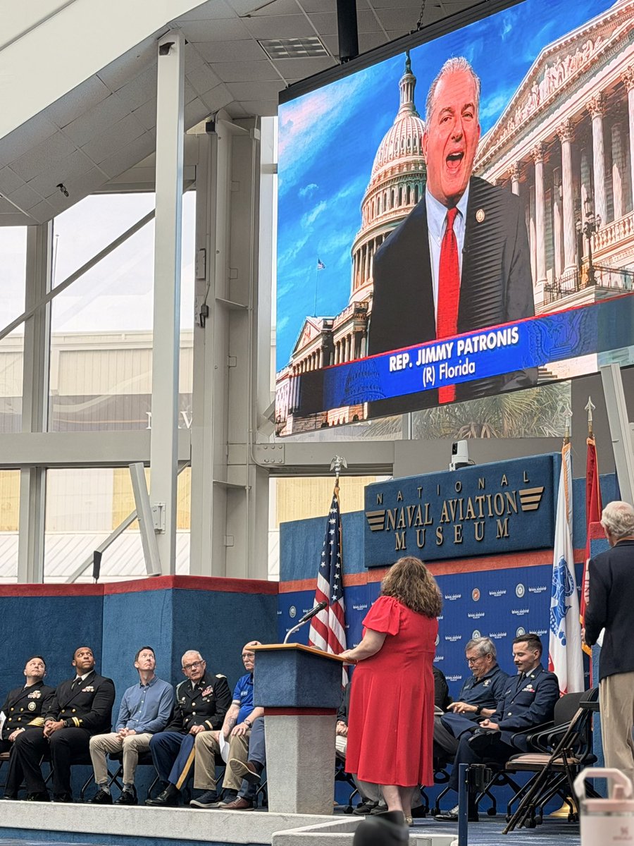 PatronisFL's tweet photo. Thank you to everyone who joined us for Service Academy Day at the @NavalMuseum! The next generation of leaders committed to serving our nation is truly inspiring. Our future is bright. 🇺🇸🫡 https://t.co/TSoXWfI4Vy