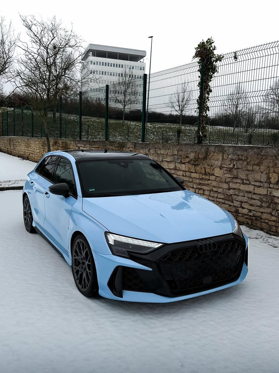 TheAutoHub's tweet photo. AUDI RS3 8Y2 🩵 https://t.co/S0Oo6jfMCU