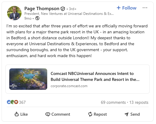 Universal Studios GB Progress Bar tweet media
