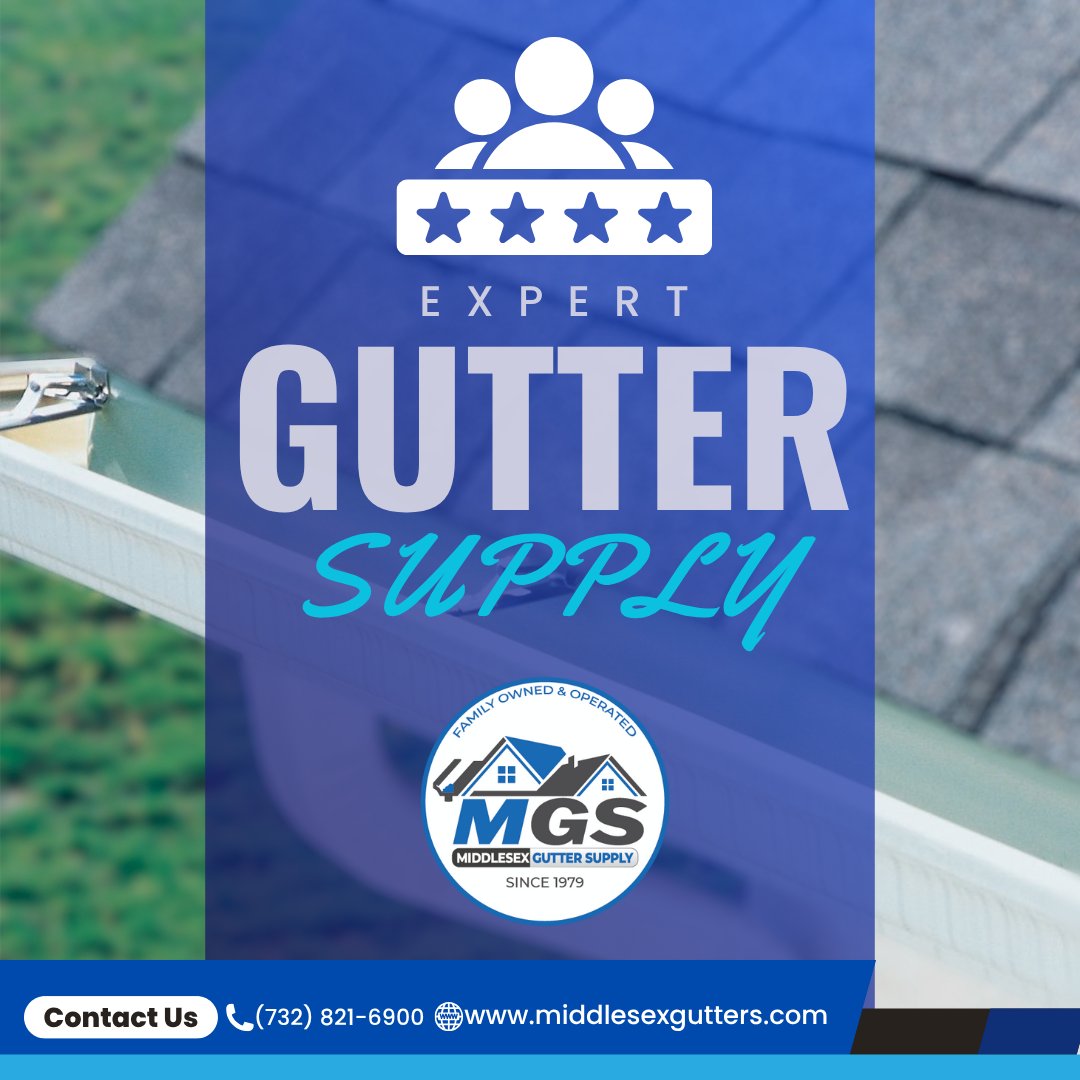middlesexgutter's tweet photo. At MGS, we provide high-quality gutters, downspouts, and accessories for contractors and homeowners. From seamless gutters to durable gutter guards, we have everything you need for a reliable gutter system. 
#GutterSupply #ExpertGutters #MGS #NearYou https://t.co/SYl2kbuTmJ