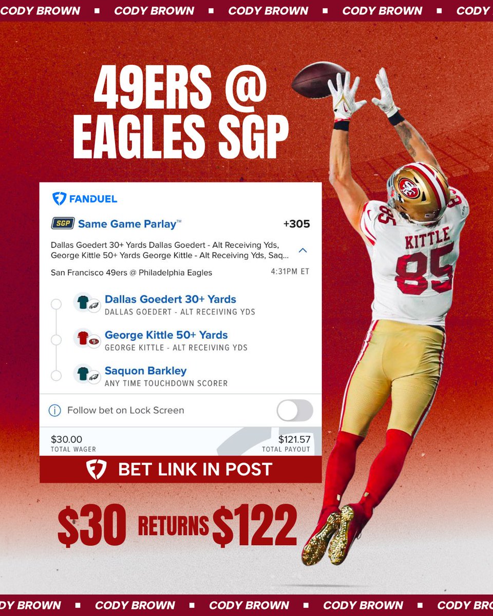 Cody Brown Bets tweet media