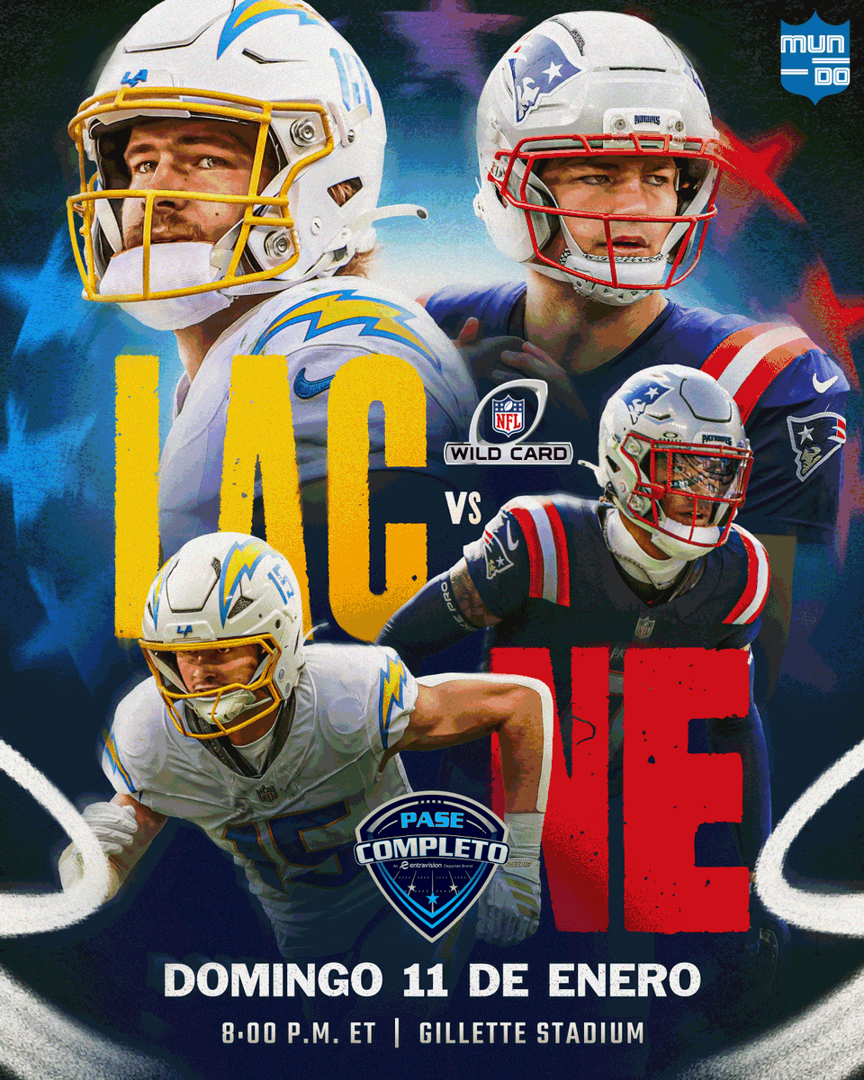 pase_completo's tweet photo. Continuamos con la emocion de la Ronda de Comodines, Hoy Domingo 3 encuentros, escuchanos en las 28 estaciones alrededor del país de #EntravisionDeportesNetwork en https://t.co/DPjgISuGMa y en la app de EL BOTON con @CelisDeportes y @TonyBalon1  #NFL #NFLPlayoffs https://t.co/kqEXyE5MZF