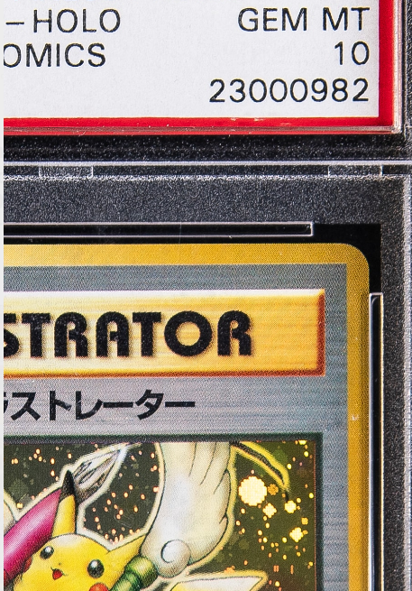 TBoat10's tweet photo. @PSAcard  how is this card a 10 with this mark on it? https://t.co/TaxVmmzkhh