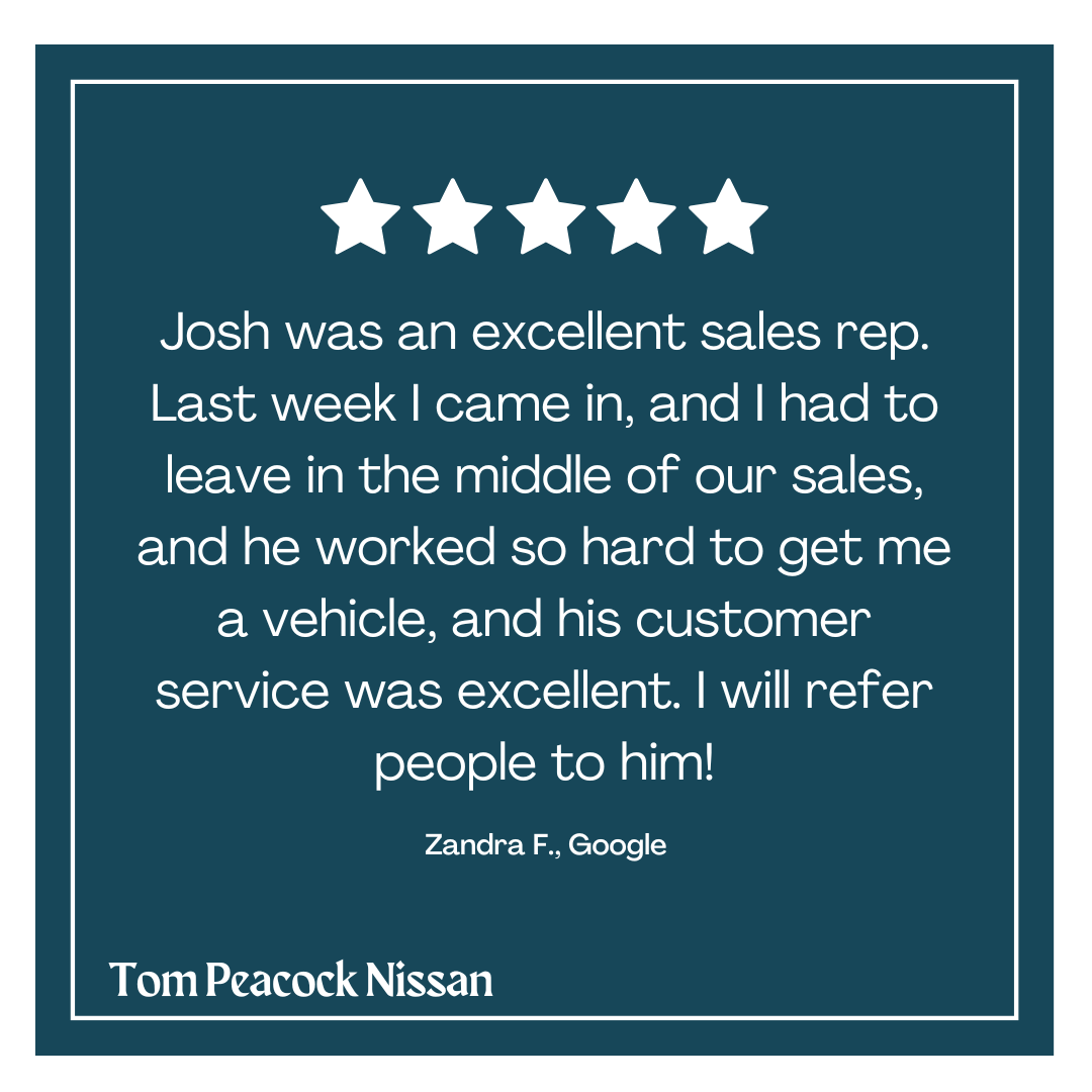 Thank you, Zandra! We're thrilled Josh provided excellent service, and we appreciate your referrals!