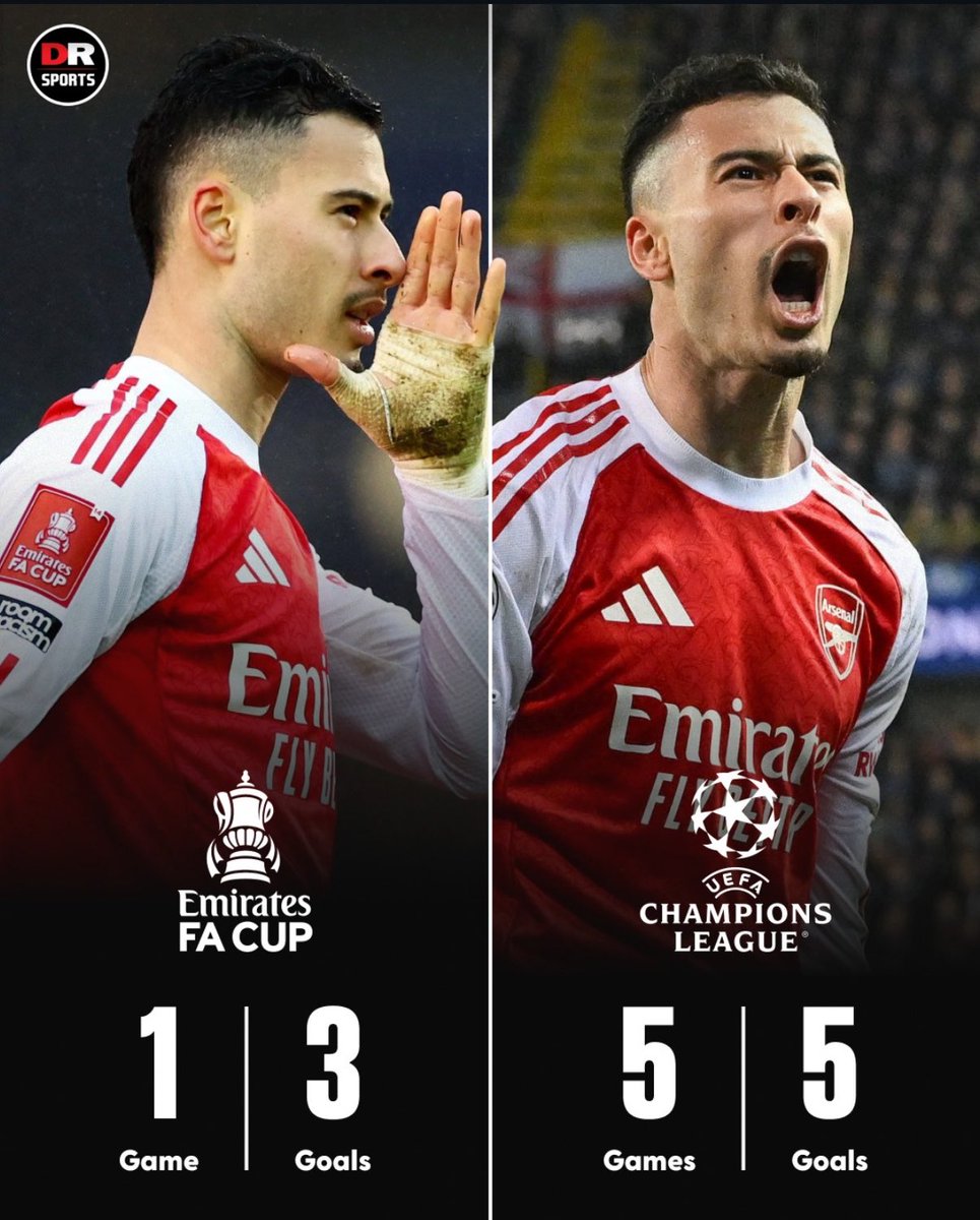 Please somebody tell Martinelli that every game is a cup game 🙏🏼