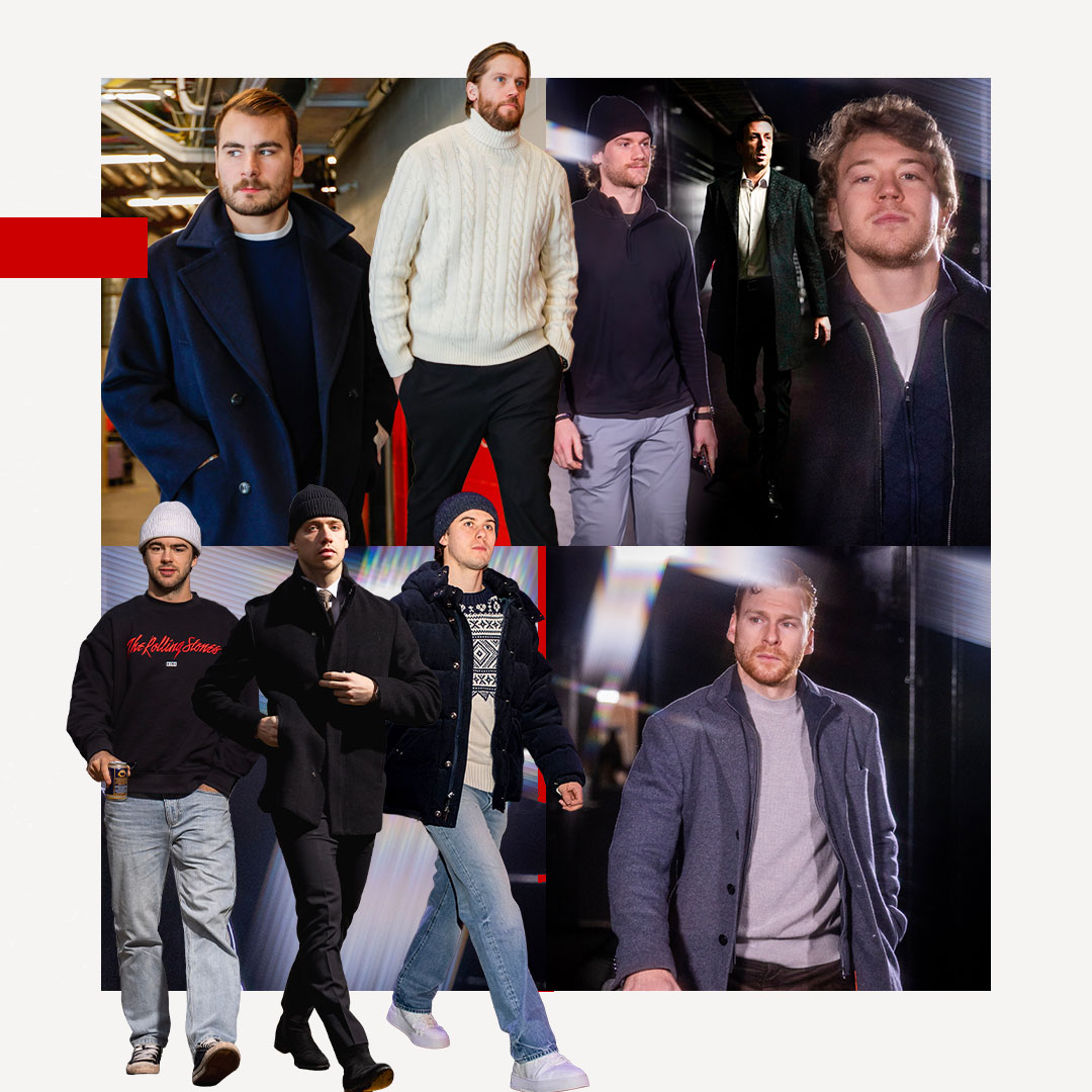 NJDevils's tweet image. December Dressed.