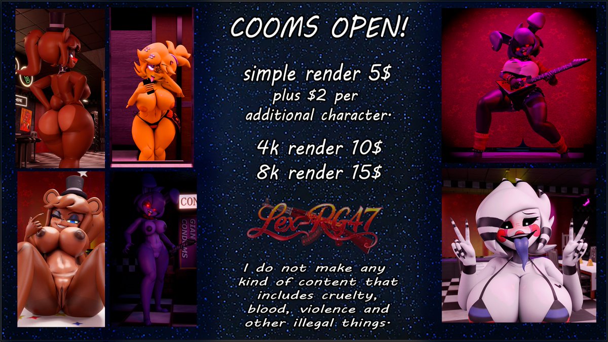 Lex-RG47 (Cooms Open) tweet media
