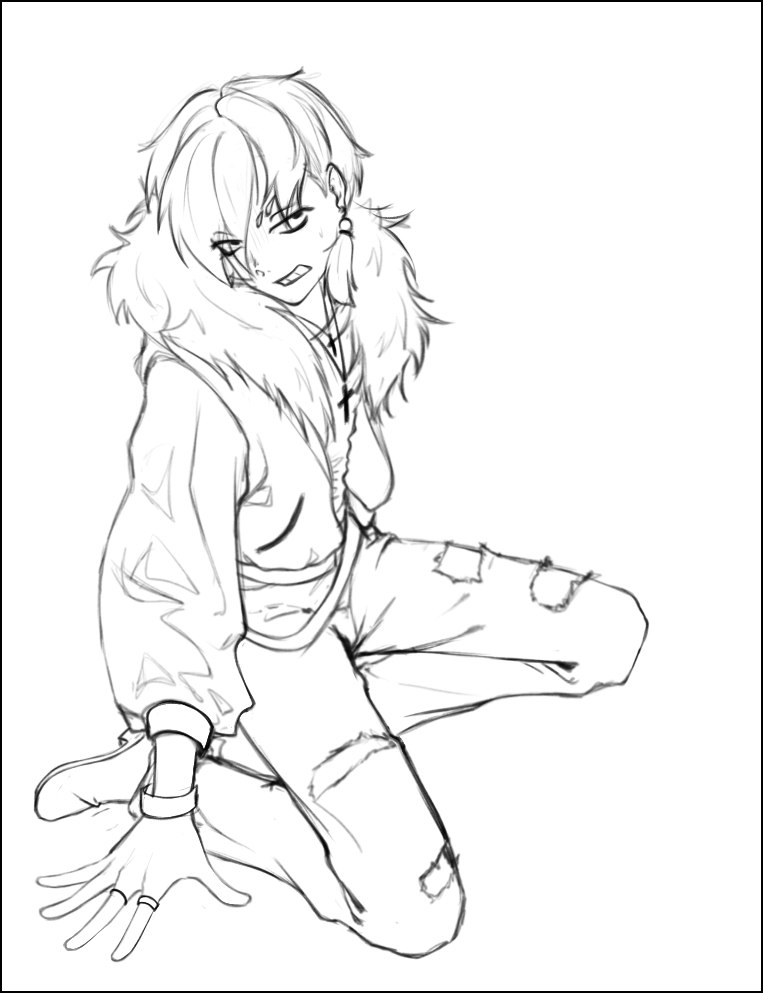 It's not a very good sketch #ZankaNijiku