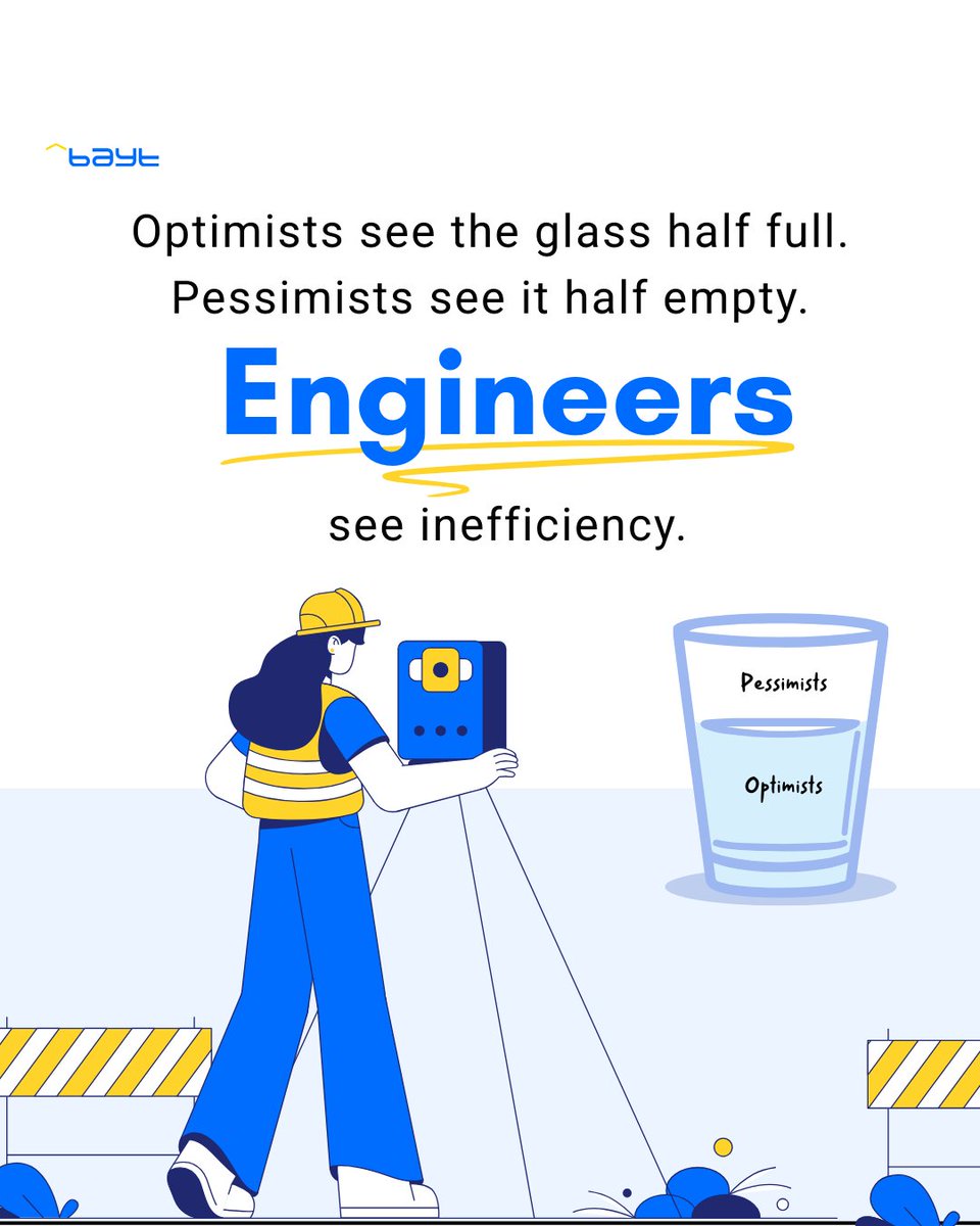 Baytcom's tweet image. Only engineers would notice that 😌🧠

Good thing there are 18,000+ engineering jobs waiting for you on Bayt.com.

🔗 Apply now: bit.ly/4jtkazH 

#EngineerHumor #EngineeringCareers #Engineeringjobs #JobSearch #ApplyNow