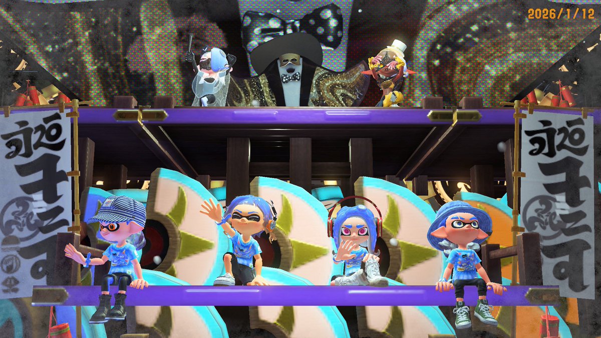 さめのちとスプラ✨️✨️
久々4時間ぐらいしたww