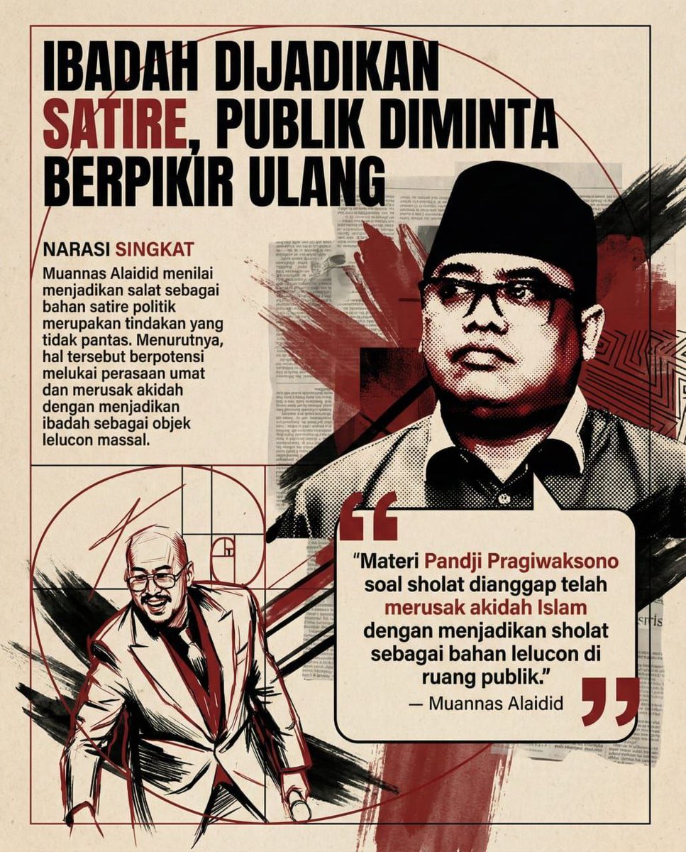 Mari kita jaga lisan dari narasi yang berpotensi merusak iman masyarakat.