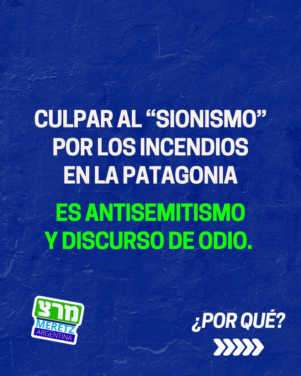 MeretzArgentina's tweet image. No te dejes manipular por teorías conspirativas que esconden las causas reales de los problemas ambientales de nuestro país. No recurras al chivo expiatorio más antiguo de la humanidad: a los judíos o, como se estila ahora, "el sionismo".
Te dejamos información sobre cómo ayudar…