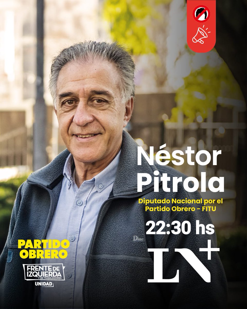 nestorpitrola's tweet image. Hoy voy a participar del programa de @_LauraDiMarco en @lanacionmas 
Lo pueden ver acá:
youtube.com/live/unR6PQyi8…