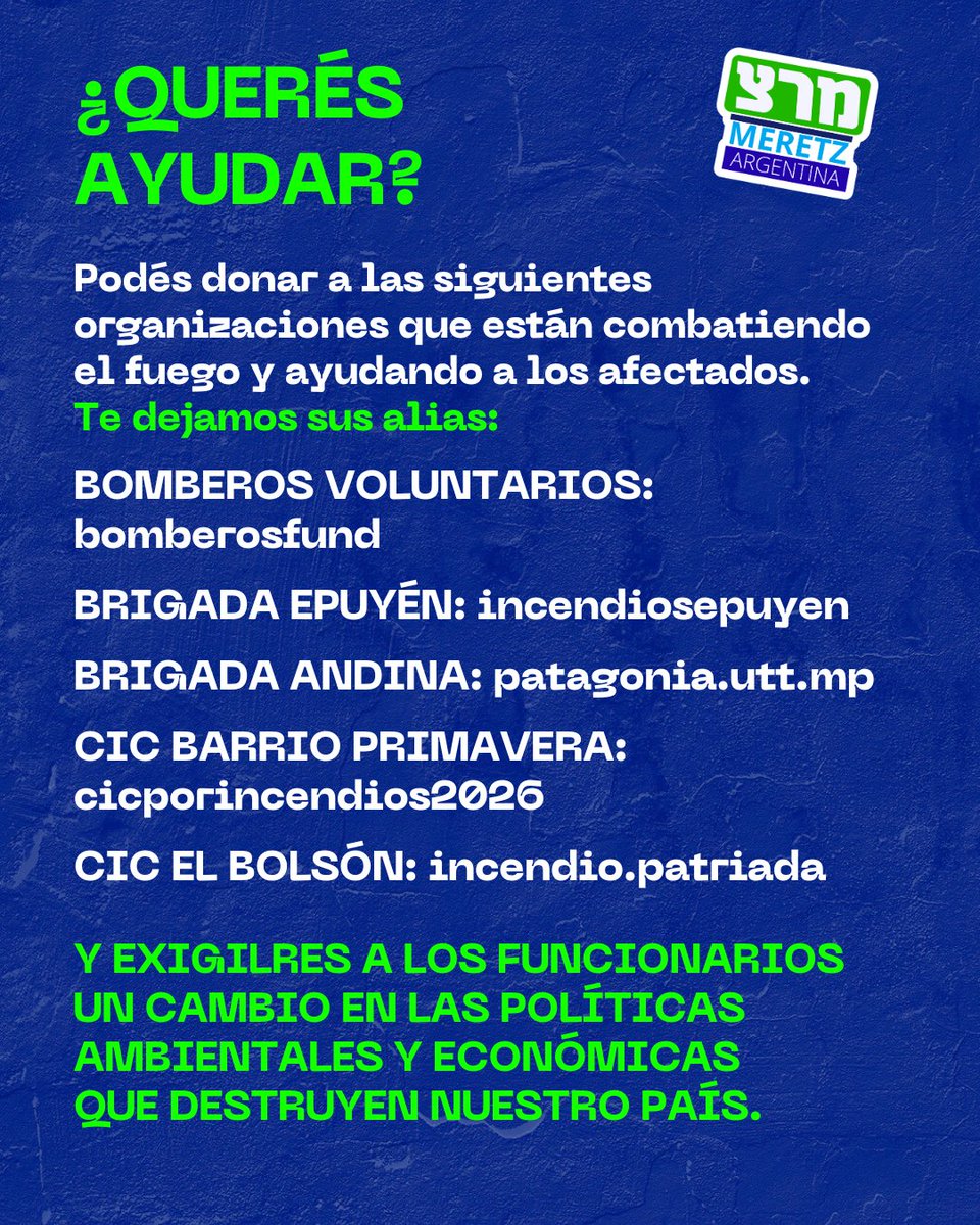 MeretzArgentina's tweet image. No te dejes manipular por teorías conspirativas que esconden las causas reales de los problemas ambientales de nuestro país. No recurras al chivo expiatorio más antiguo de la humanidad: a los judíos o, como se estila ahora, "el sionismo".
Te dejamos información sobre cómo ayudar…